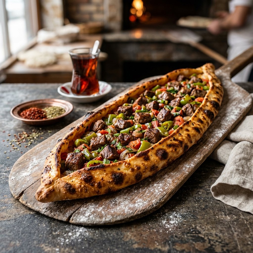 Kuşbaşılı Pide
